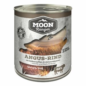 MOON Ranger Angus Rind mit Süßkartoffeln & Johannisbeeren 6x800g