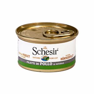 Schesir Katzenfutter in Gelee Hühnerfilet 24x85g