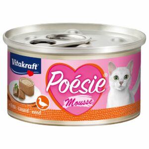 Vitakraft Katzenfutter Poésie Mousse Ente 12x85g