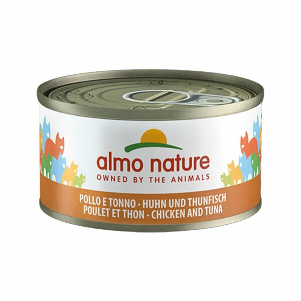 Almo Nature Cat Megapack Huhn und Thunfisch 24x70g