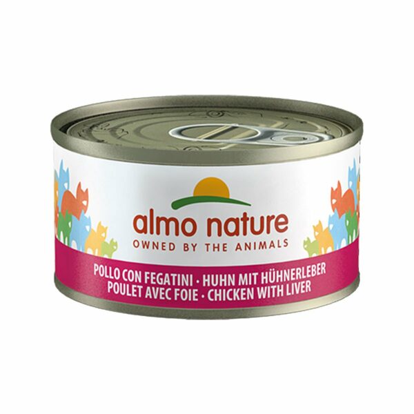 Almo Nature Cat Megapack Huhn und Leber 6x70g