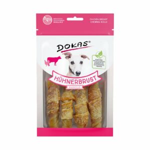 Dokas Hühnerbrust Kaurolle 10x90g