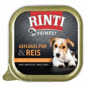 Rinti Feinest Geflügel pur & Reis 44x150g