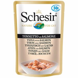 Schesir Cat Thunfisch mit Lachs 30x50g