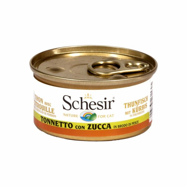 Schesir Cat Brühe Thunfisch & Kürbis 24x70g