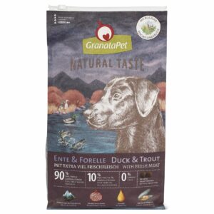 GranataPet Natural Taste Ente & Forelle 12kg