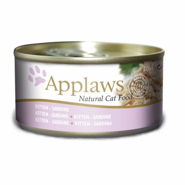 Applaws Cat Kitten Sardine 24x70g