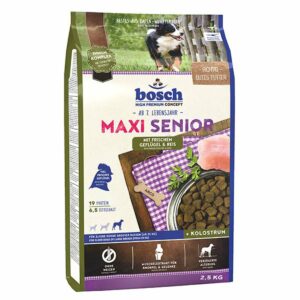 Bosch Hundefutter Maxi Senior Geflügel & Reis 2x12