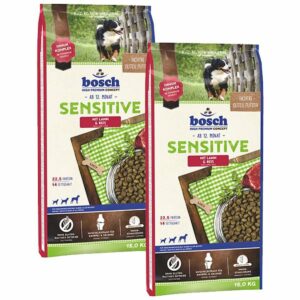 Bosch Hundefutter Sensitive Lamm & Reis 2x15kg