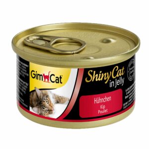 GimCat ShinyCat Hühnchen 6x70g