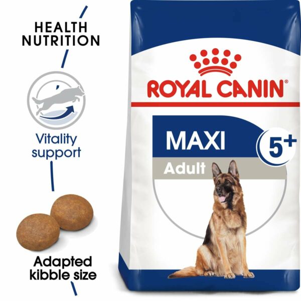 ROYAL CANIN MAXI Adult 5+ Trockenfutter für ältere große Hunde 15kg