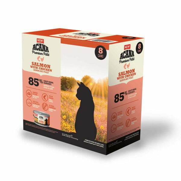 ACANA Cat Premium Pâté Salmon & Chicken. 8x85g