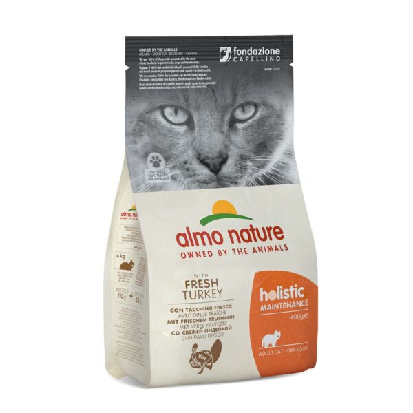 Almo Nature Holistic Cat Truthahn und Reis 400g