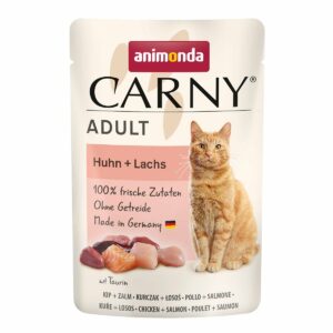 animonda Carny Adult Huhn und Lachs 24x85g