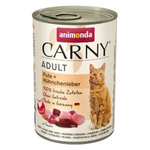 animonda Carny Adult Pute + Hühnchenleber 6x400g