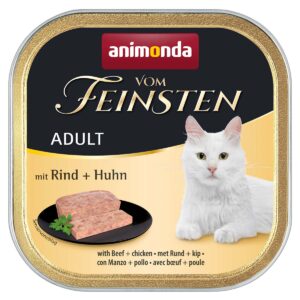 animonda vom Feinsten Rind und Huhn 32x100g