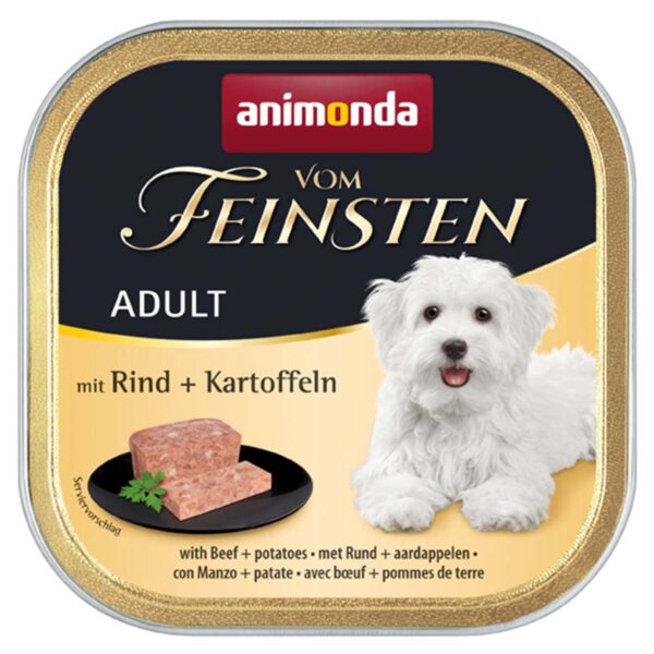 animonda vom Feinsten Adult Rind und Kartoffeln 22x150g