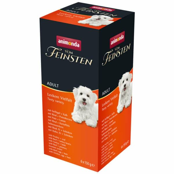 animonda vom Feinsten Adult Mixpack Leckere Viefalt 18x150g