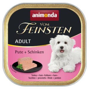 animonda vom Feinsten Adult Pute + Schinken 22x150g