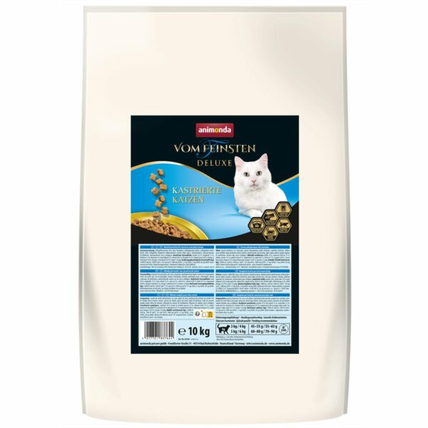 animonda vom Feinsten Deluxe für kastrierte Katzen 10kg