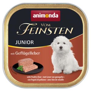 animonda vom Feinsten Junior Geflügelleber 22x150g