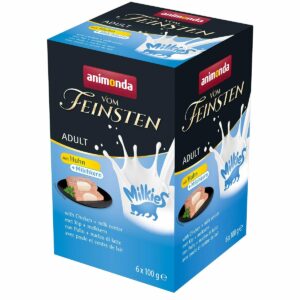 animonda vom Feinsten Adult mit Huhn + Milchkern 32x100g