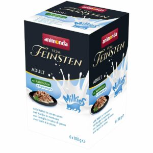 animonda vom Feinsten Adult mit Kaninchen SahneSauce 6x100g