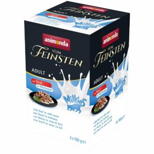 animonda vom Feinsten Adult mit Rind in MilchSauce 32x100g