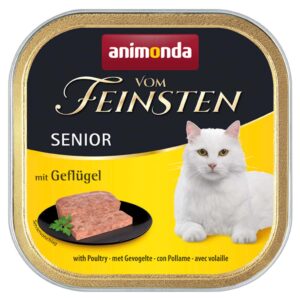 animonda vom Feinsten Senior 64x100g Geflügel