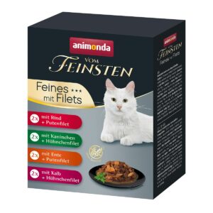 animonda vom Feinsten Adult Feine Vielfalt mit Filets 8x85g