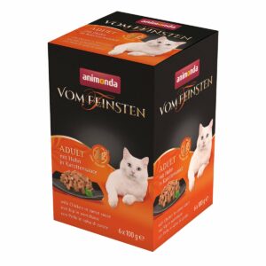 animonda vom Feinsten Adult mit Huhn in Karottensauce 6x100g