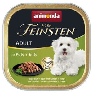 animonda vom Feinsten Adult Pute + Ente in Sauce 22x150g