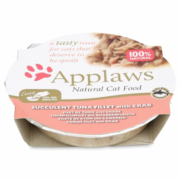 Applaws Cat köstlicher Thunfisch mit Krabbe 10x60g