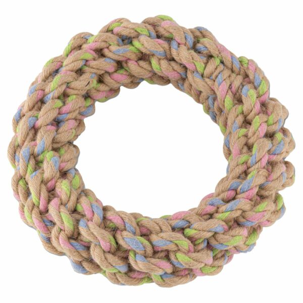 Beco Pets Hundespielzeug Hanf Ring Ø 17 cm