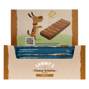 Sammy´s Fitness-Schnitte mit Grünlippmuscheln 8 Riegel