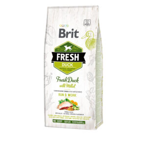 Brit Fresh Dog - Active dogs - Duck - Run & Work 12kg