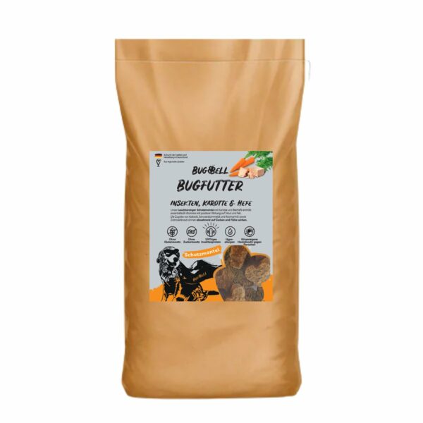 BugFutter Adult orange Karotte & Hefe 2x7kg