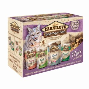 Carnilove Cat Pouch Ragout - Multipack mit 4 Sorten (Turkey