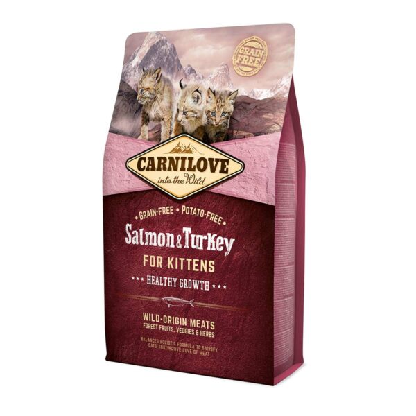 Carnilove Cat Kitten - Salmon & Turkey 2kg