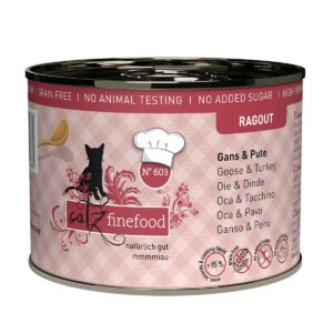 catz finefood Ragout No.603 Gans & Pute 6x190g