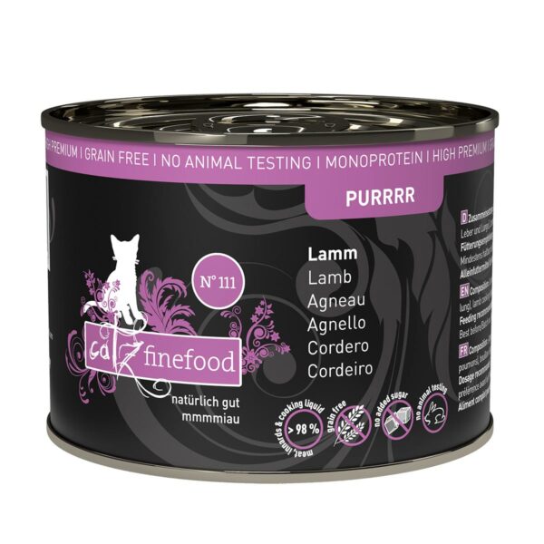 catz finefood Purrrr No.111 Lamm 24x200g