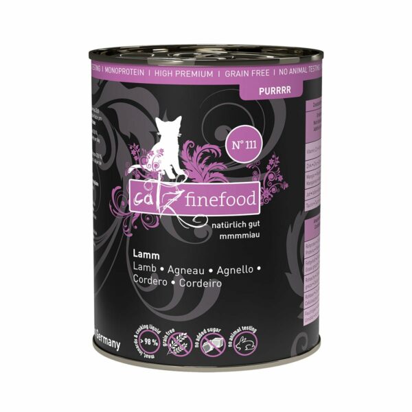 catz finefood Purrrr No.111 Lamm 24x400g