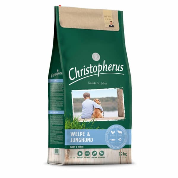 Christopherus Hundefutter Welpe und Junghund 12kg