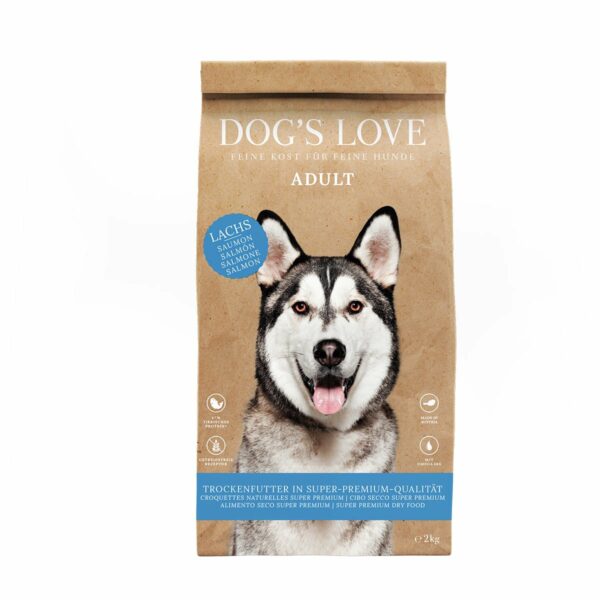 DOG'S LOVE Trocken Lachs 2kg