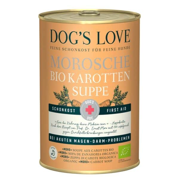 Dog's Love DOC Morosche BIO Karottensuppe 6x400g