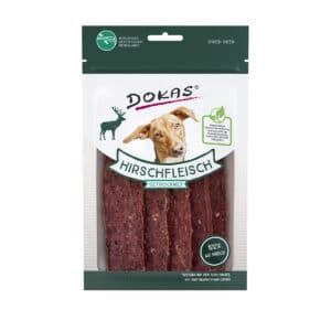 Dokas Hirschfleisch getrocknet 4x60g