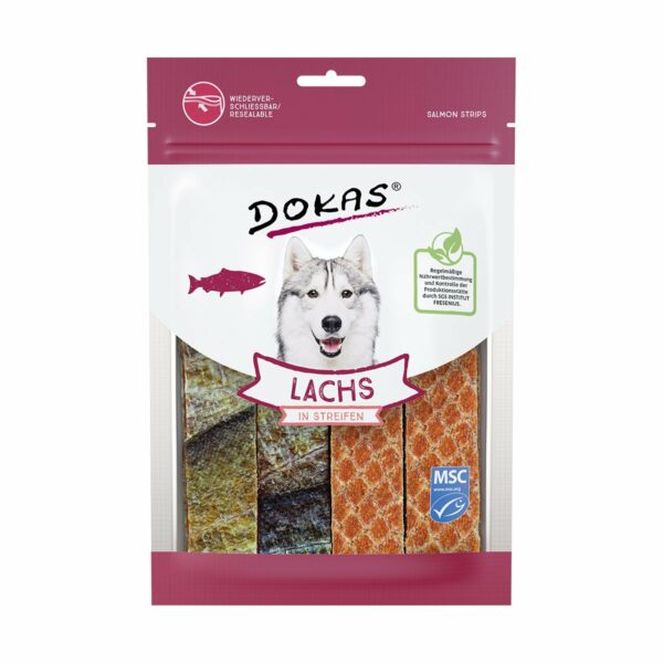 Dokas Lachs in Streifen 2x100g