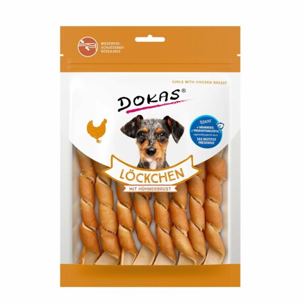 Dokas Löckchen mit Hühnerbrust 3x120g