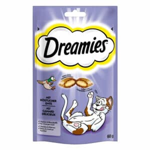 Dreamies Katzensnack mit Ente 3x60g