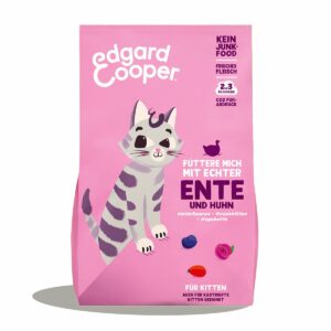 Edgard & Cooper Trockenfutter Kitten Ente und Huhn 2kg